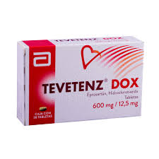 TEVETENZ-DOX 600/12.5 MG TAB 28