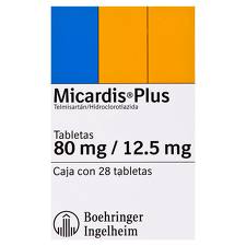 Micardis Plus 80mg 12.5 mg  28 Tabs, Telmisartan, Hydrochlorothi