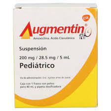 Augmentin 12H 200mg Pediatric Suspension 40ml