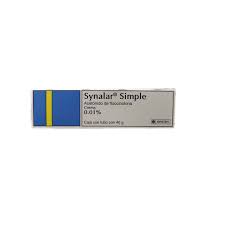 Synalar Simple 0.01% 40g Cream, Fluocinolone Acetonide﻿