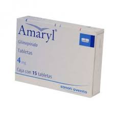 Amaryl 4mg 30 Tabs, Glimepiride