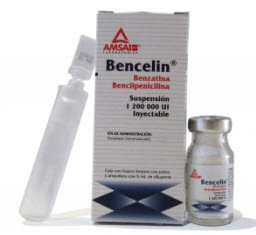 Benzatina Bencilpenicilina INY 1,200,000ui 5ml 1 Amp