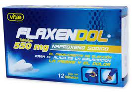 Generic Aleve (Flaxendol) 550mg 12Tabs, Naproxen Sodium