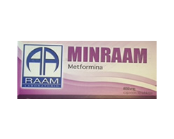 Metformin (Minraam) 850mg 30 Tabs, Metformina﻿