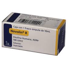 Novolin-R 100 Vial Amp 1x10ml