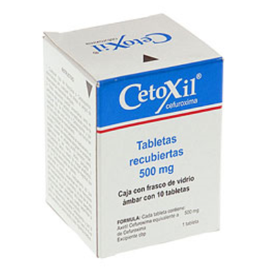 Generic Zinnat (Cetoxil) 500mg C/10 Tabs, Cefuroxima